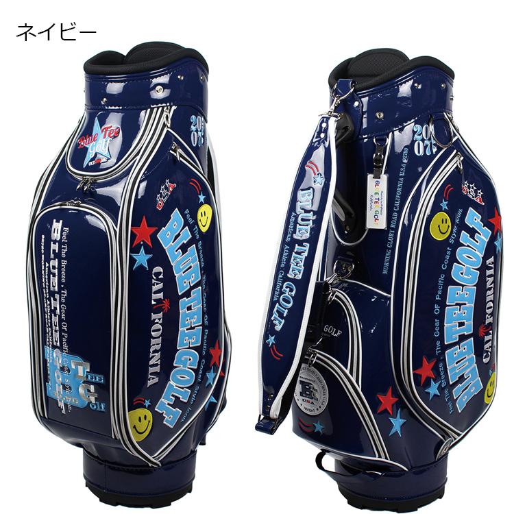 BLUE TEE GOLF（ブルーティーゴルフ） エナメル キャディバッグ BLUE