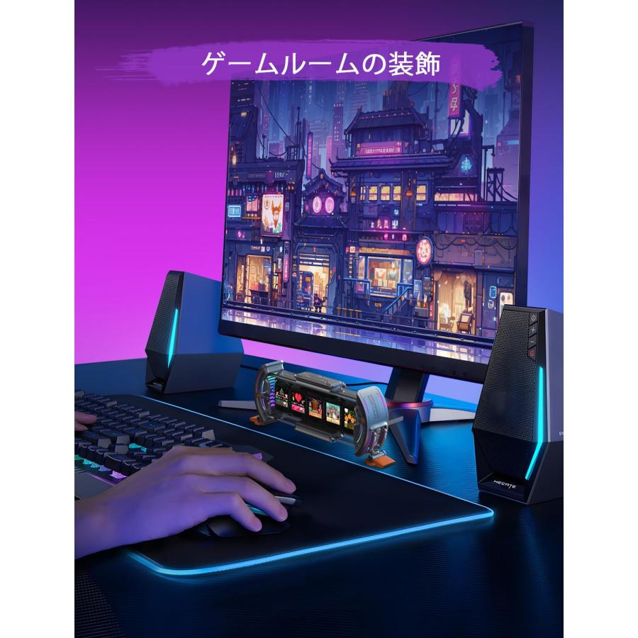 Divoom Times Gate 置き時計 おしゃれ デジタル ピクセルアート/アプリ