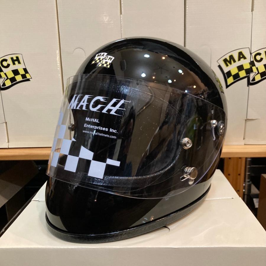 マックホール アポロ ヘルメット APOLLO HELMET BLACK / McHAL