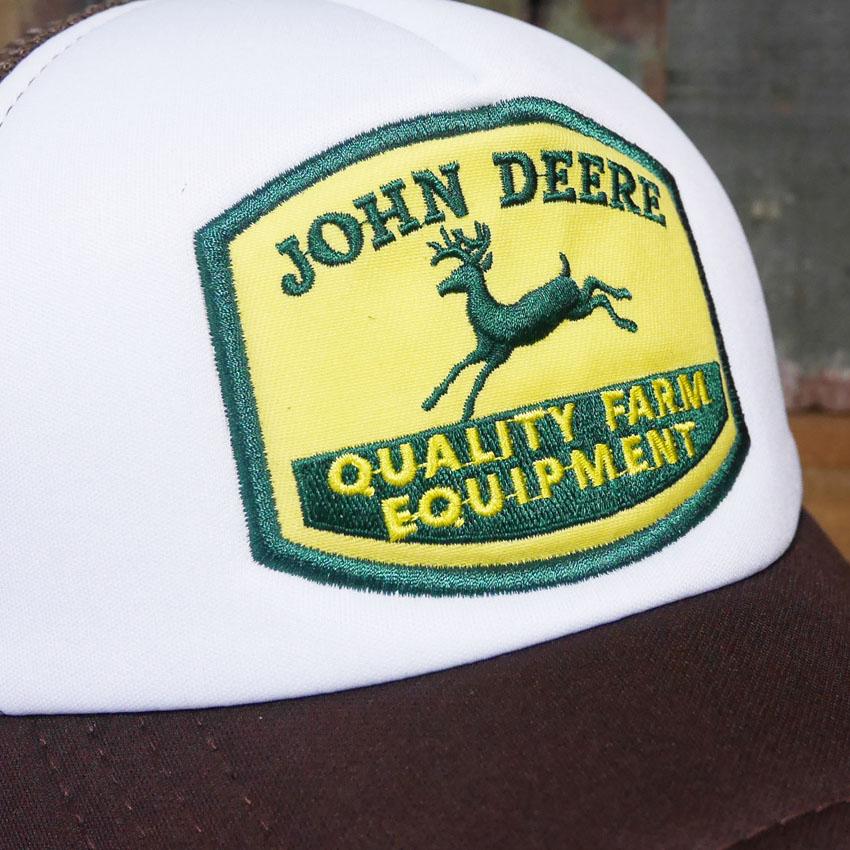ジョンディア メッシュ キャップ JOHN DEERE 帽子 アメリカン雑貨