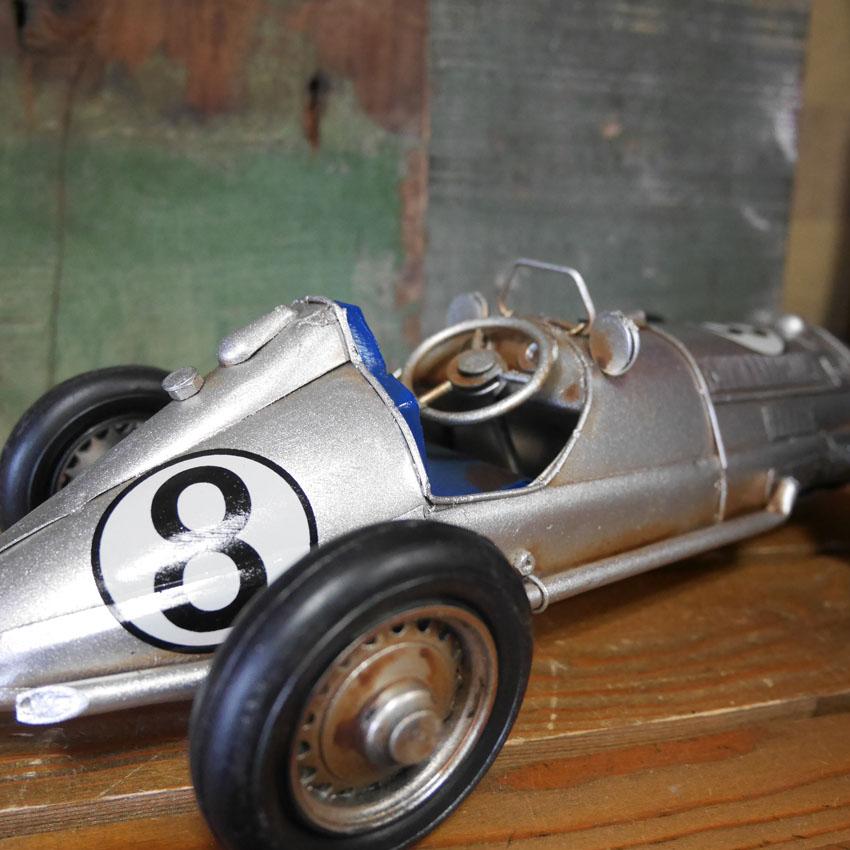 レーシングカー インテリア racing car ブリキのおもちゃ : アメリカン
