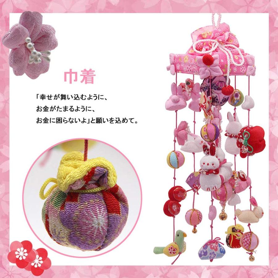 OKBABY つるし雛 つるし飾り 吊るし飾り 吊るし毬 吊るし雛 傘福 雛具