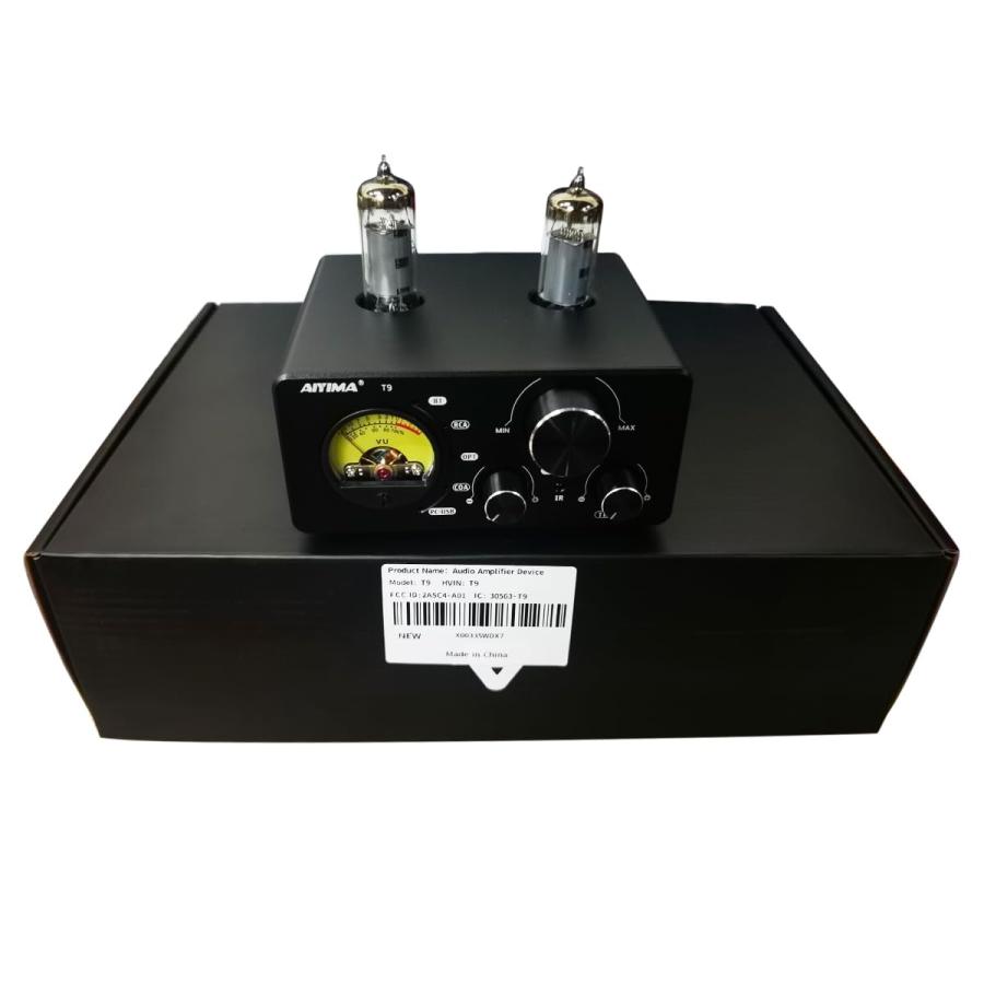 AIYIMA T9 Bluetooth 5.0 100W*2チューブアンプ 2.0チャンネル 真空管