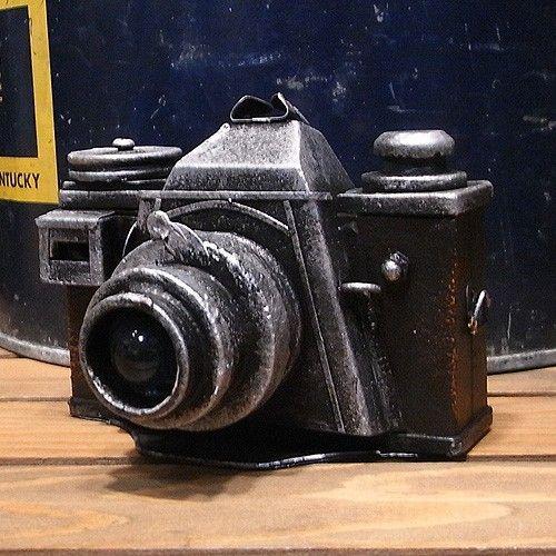 レトロ カメラオブジェ インテリア : アメリカン雑貨のグッズファーム