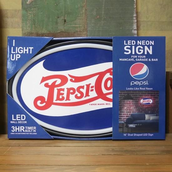 ペプシコーラ LED ロープ ネオンサイン PEPSI COLA : アメリカン雑貨の