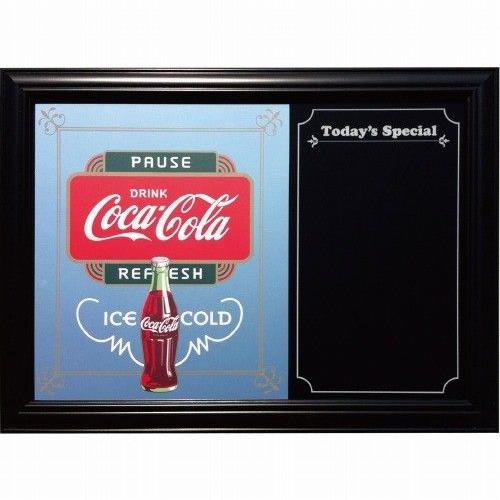 Coca Cola（コカコーラ） パブミラー メニューボード 鏡 アメリカ雑貨