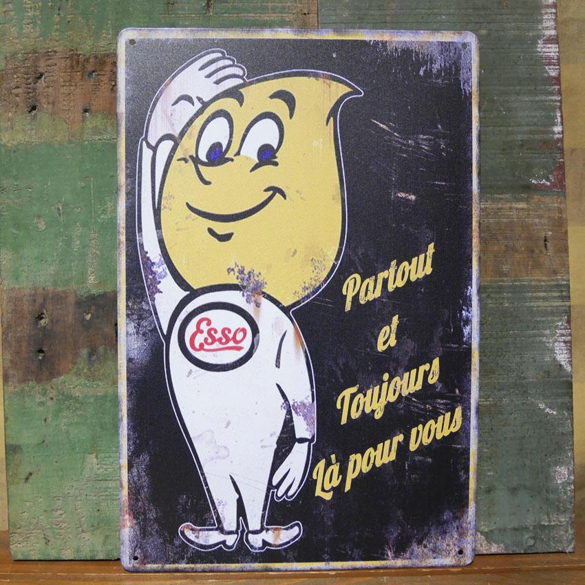 アメリカンサインボード ESSO インテリア エッソボーイ A4サイズ