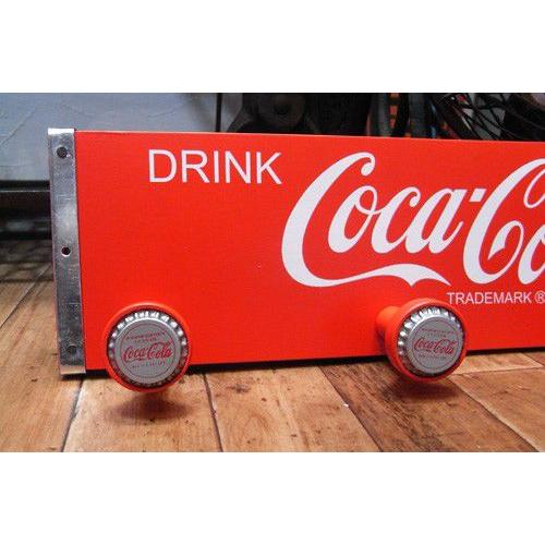 Coca Cola（コカコーラ） 木製 ハンガー アメリカン雑貨 : アメリカン