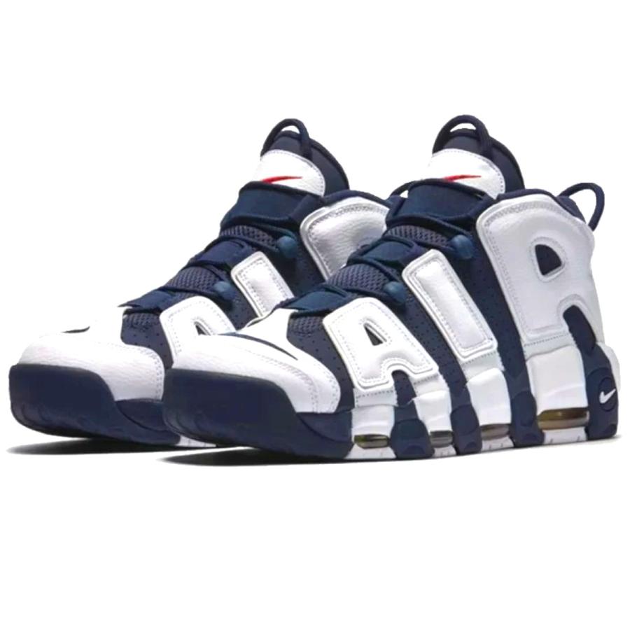 NIKE（ナイキ） NIKE AIR MORE UPTEMPO OLYMPIC White/Midnight Navy