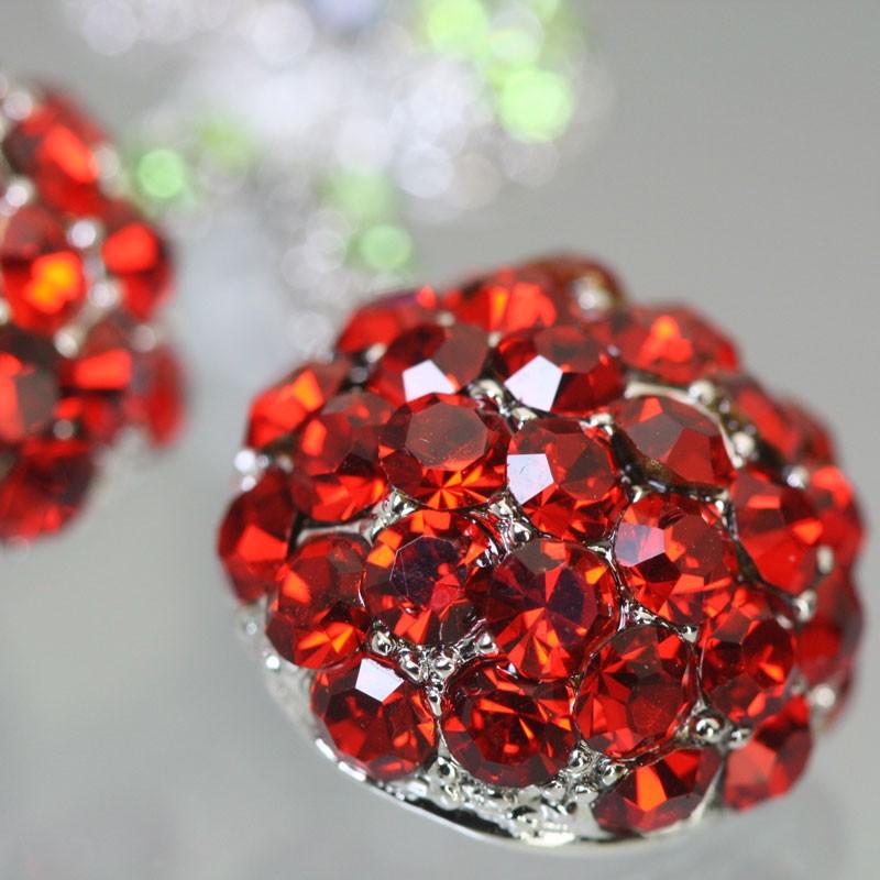 SWAROVSKI（スワロフスキー） ブローチ おしゃれ さくらんぼ チェリー