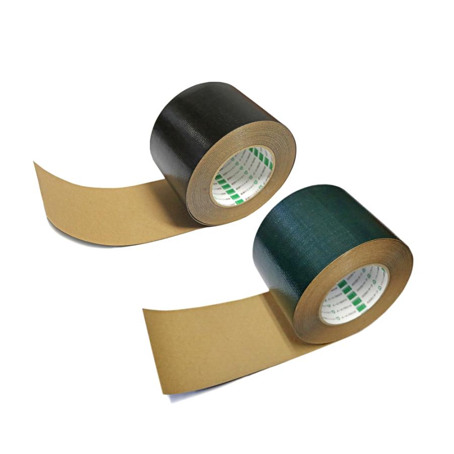 NITTO SEKKO 防草シート テープ 接着 100mm×20m 固定 接続 補修 修理