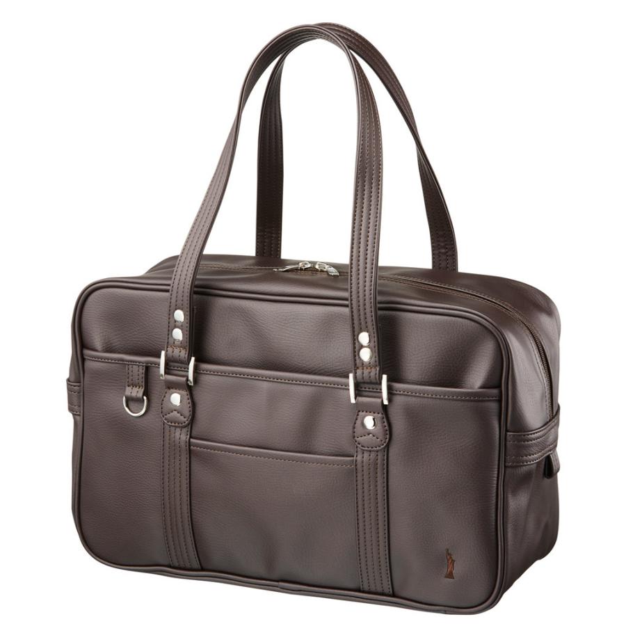 EASTBOY（イーストボーイ） 合皮スクールバッグ ブラウン/ブラック