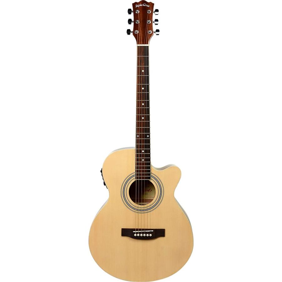 Sepia Crue(セピアクルー)】エレアコギター EAW-01/N ナチュラル
