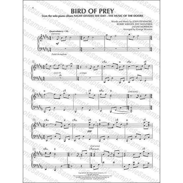 楽譜 ジョージ・ウィンストン／ピアノ・シート・ミュージック