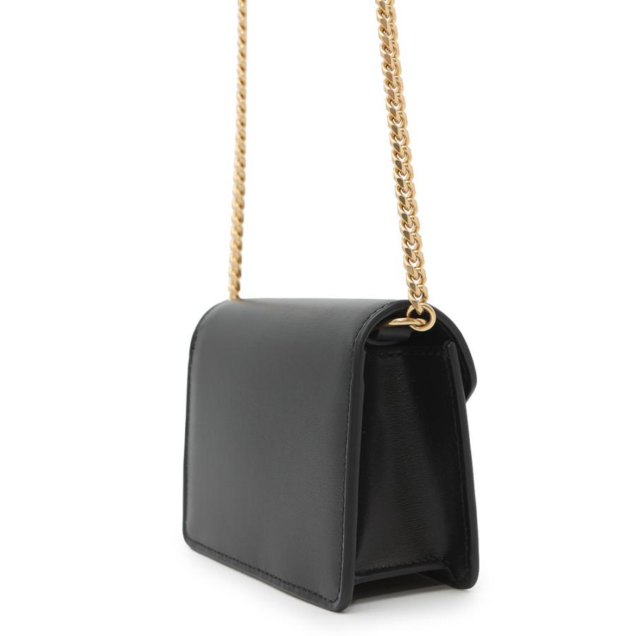 セリーヌ カードケース トリオンフ チェーン付きカードホルダー レザー