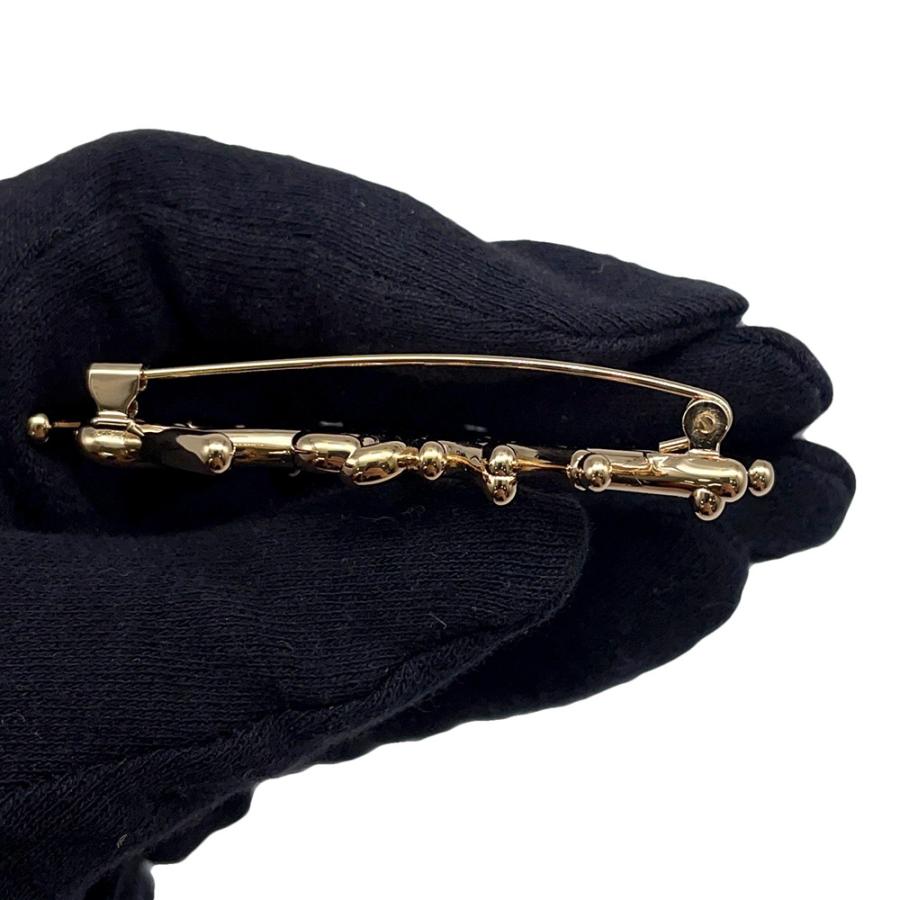 ルイヴィトン ブローチ LV スクリプト メタル M03098 LOUIS VUITTON