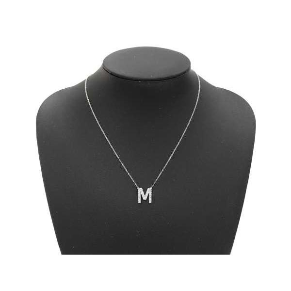 TIFFANY&Co.（ティファニー） レターネックレス イニシャル M