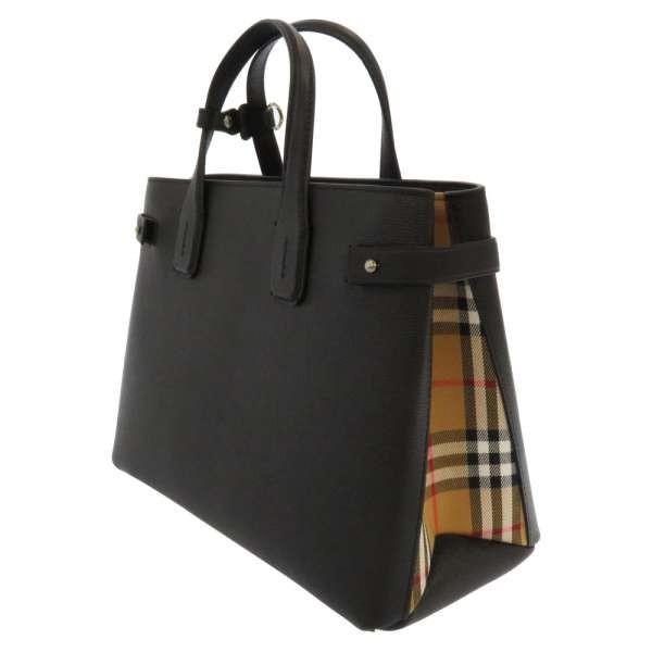 BURBERRY（バーバリー） ハンドバッグ ブラック バーバリーチェック