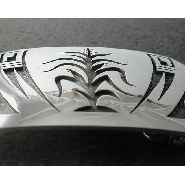 シルバーアクセサリー バックル インディアンジュエリー ホピ Sidney