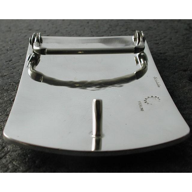 シルバーアクセサリー バックル インディアンジュエリー ホピ Sidney