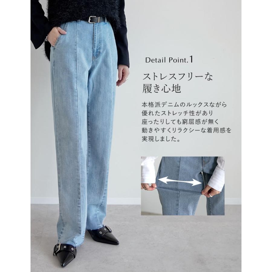 Re:EDIT（リエディ） デニム パンツ レディース 4色 低身長 高身長