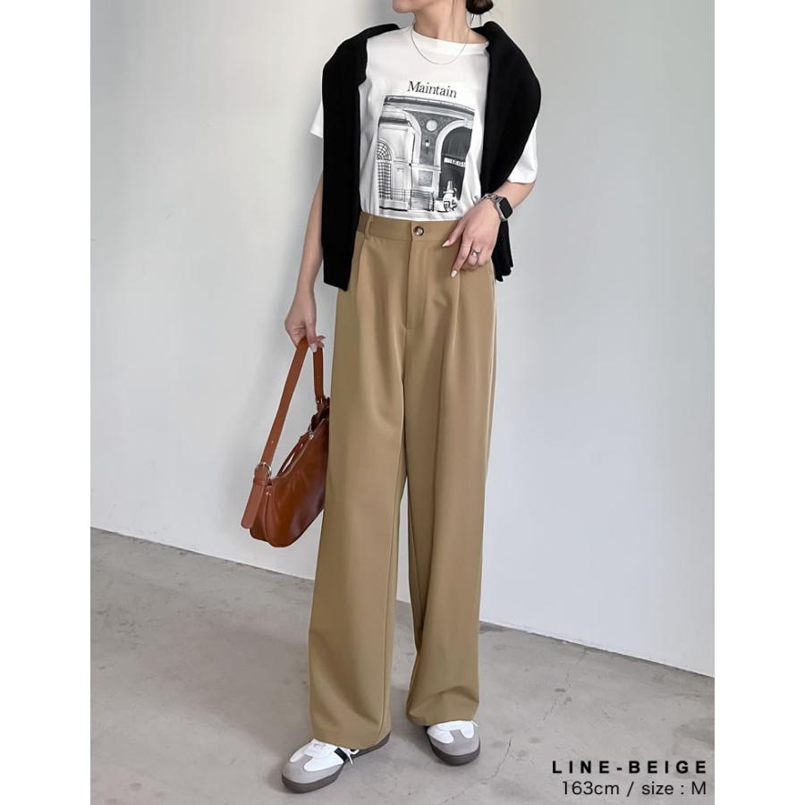 Re:EDIT（リエディ） パンツ スラックス レディース サイドライン