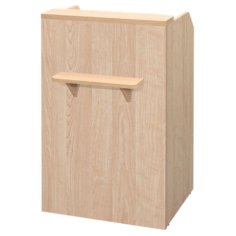 アール・エフ・ヤマカワ 木製 レジカウンター W600×D618×H1000 テンポ