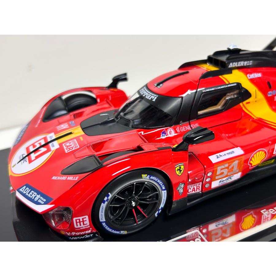 Bburago（ブラーゴ） Burago 1/18 Ferrari 499P AF CORSE #51 WINNER