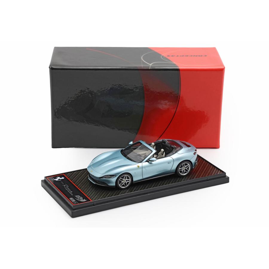 B.B.R 最新作！ BBR 1/43 Ferrari Roma Spider Celeste Trevi