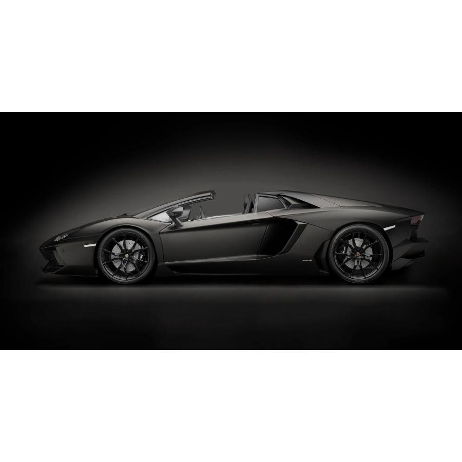 Pocher 1/8 Lamborghini Aventador LP 700-4 Roadster Nero Nemesis