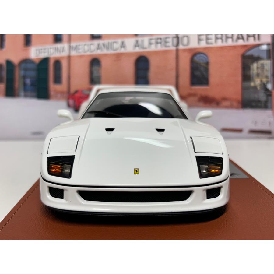 B.B.R 新発売！ BBR 京商 1/18 Ferrari F40 ホワイト フェラーリ ダイ