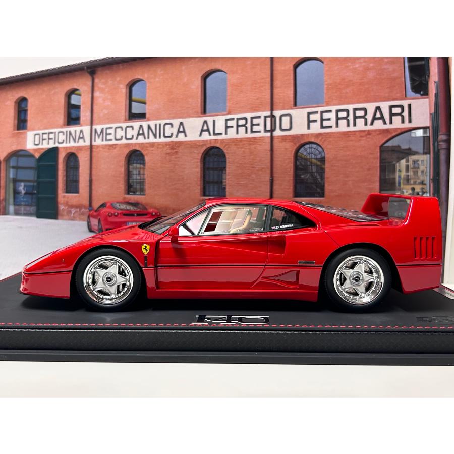 B.B.R 新発売 BBR 1/18 Ferrari F40 1987 Rosso Corsa for Nigel