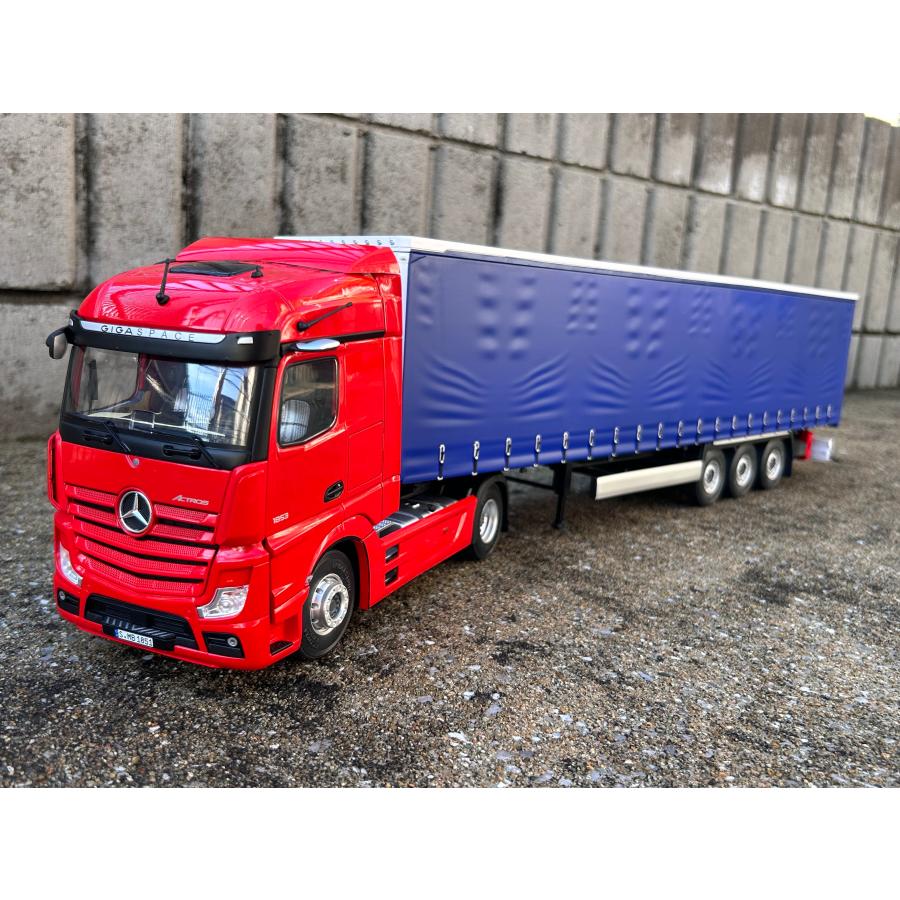 SOLIDO solido 1/24 トレーラー ブルー ミニカー : Garage FORZA