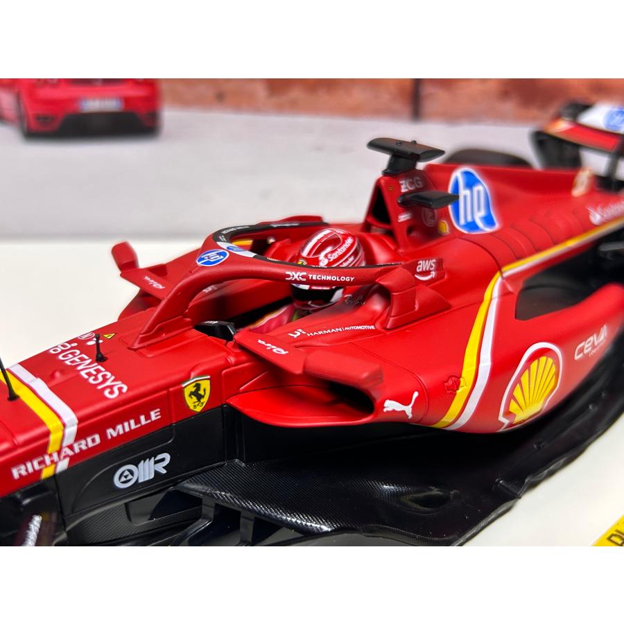 Bburago（ブラーゴ） Burago 1/18 Ferrari SF 24 #16 CHARLES LECLERC