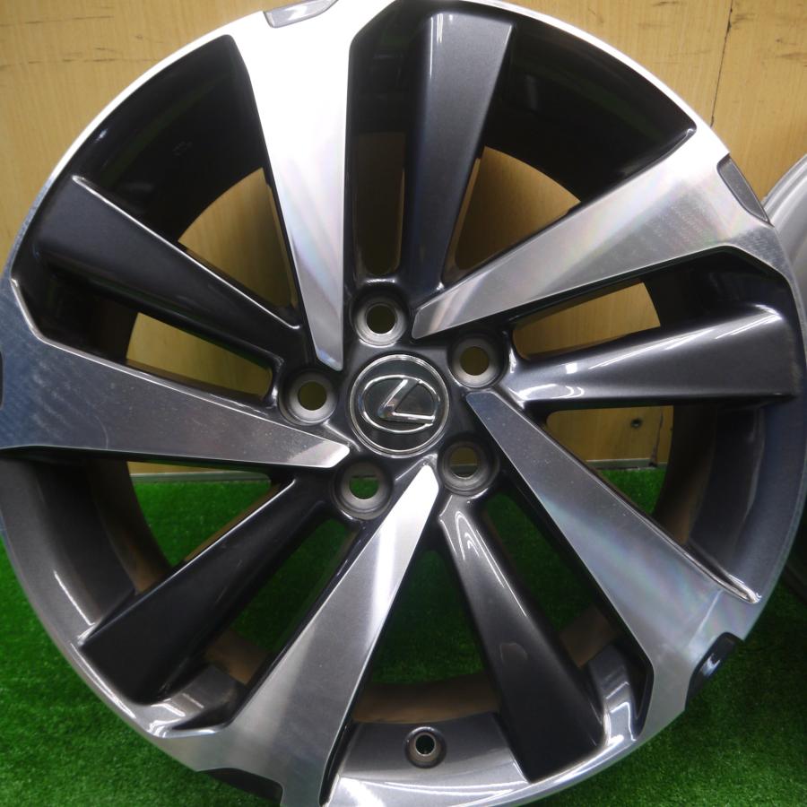 送料無料* キレイ☆レクサス 10系 NX バージョンL 純正 ホイール 18