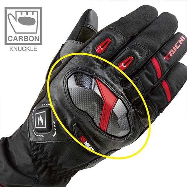 TAICHI RSタイチ RST648 e-HEAT アームド グローブ BLACK XL RS TAICHI