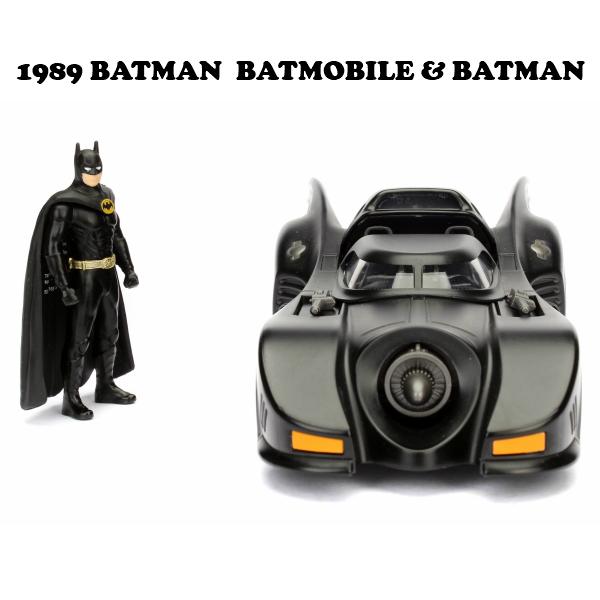 JADATOYS 1/24 1989 BATMAN BATMOBILE W/BATMAN バットモービル jada