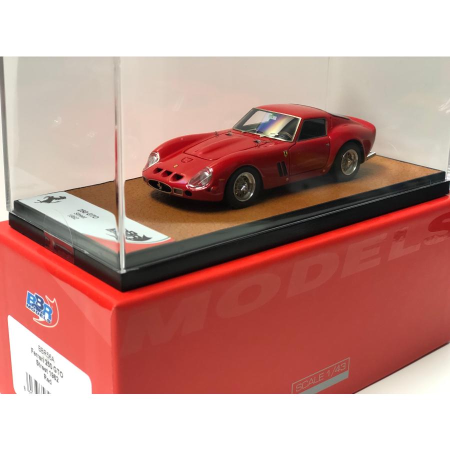B.B.R BBR 1/43 Ferrari 250 GTO road version 1962 Rosso corsa