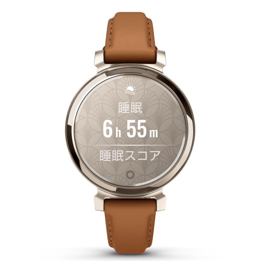 GARMIN（ガーミン） Lily 2 Classic Tan Leather / Cream Gold [Suica