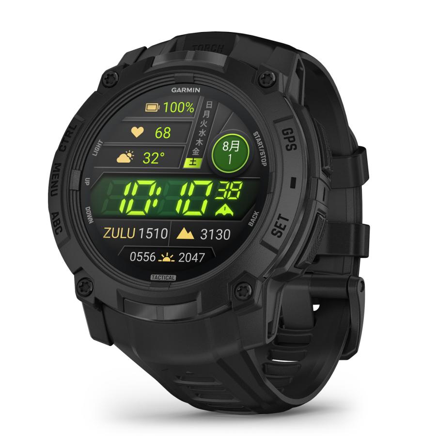 GARMIN（ガーミン） スマートウォッチ Instinct 3 Tactical AMOLED