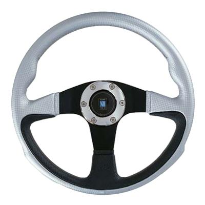 NARDI チャレンジ シルバー・ブラック 350mm : GARUDA ONLINE STORE