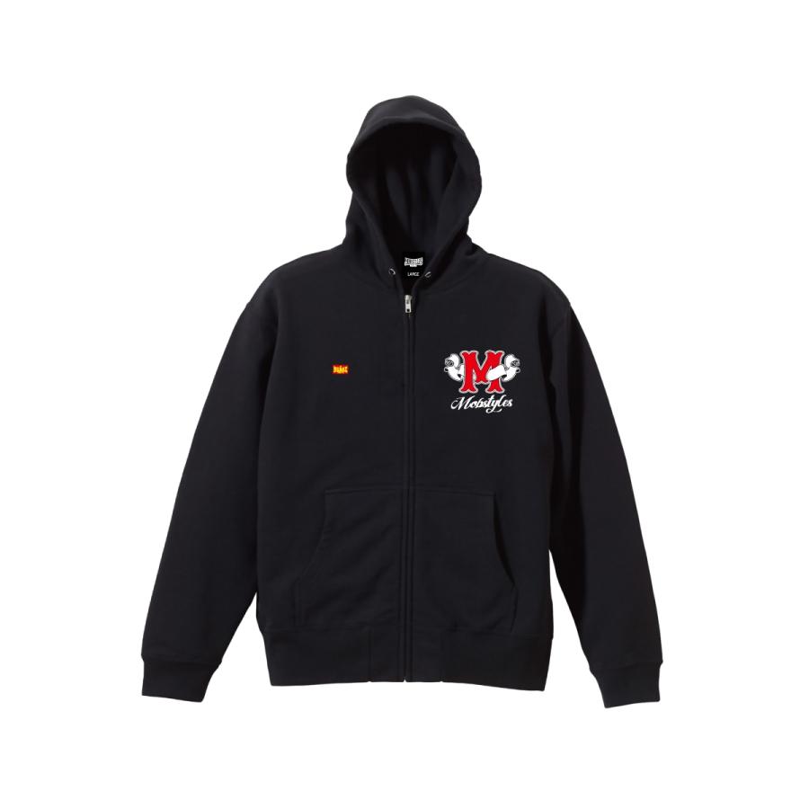 MOBSTYLES（モブスタイル） ジップアップパーカー ジップフーディ
