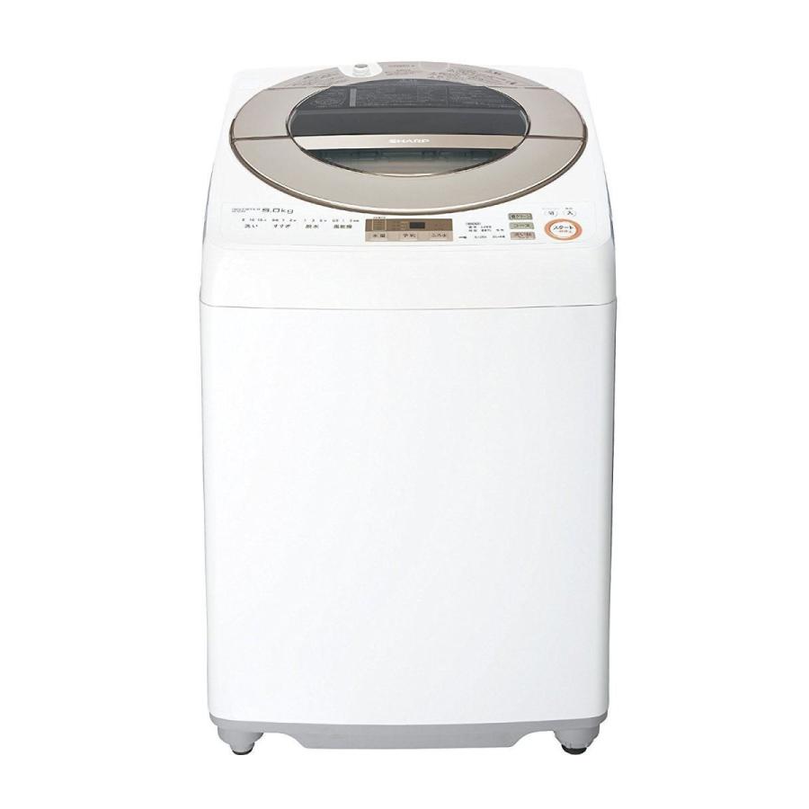 SHARP（シャープ） 全自動洗濯機 穴なし槽 9kg ゴールド ES-GV9A-N