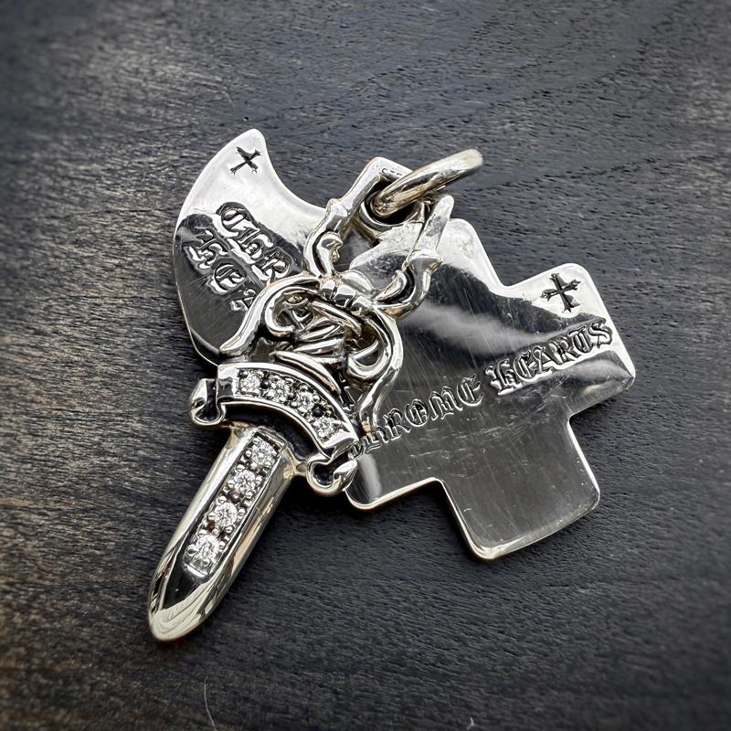 CHROME HEARTS（クロムハーツ） スリートリンケッツ ネックレス