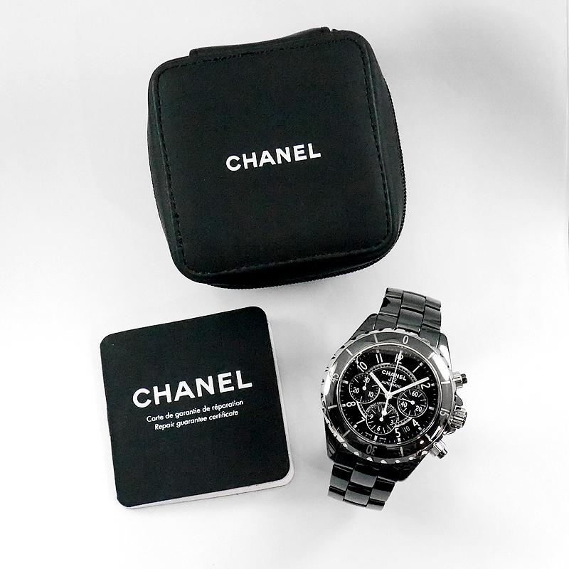 CHANEL（シャネル） 【純正ケース / 修理保証書】CHANEL J12 クロノ