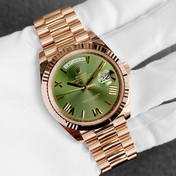 デイデイト 【新品】ROLEX ロレックス デイデイト40 228235 オリーブ