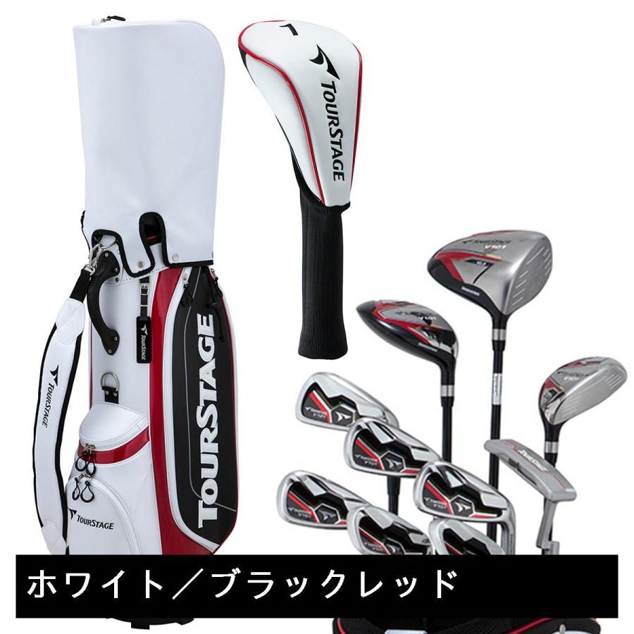 TOURSTAGE ブリヂストン V101 クラブセット(10本セット) IRスチール
