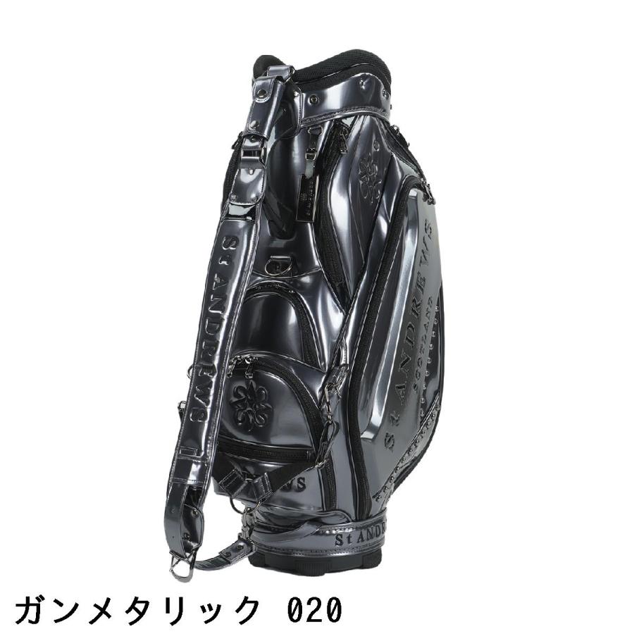 セント・アンドリュース St ANDREWS エナメルキャディバッグ : GDO