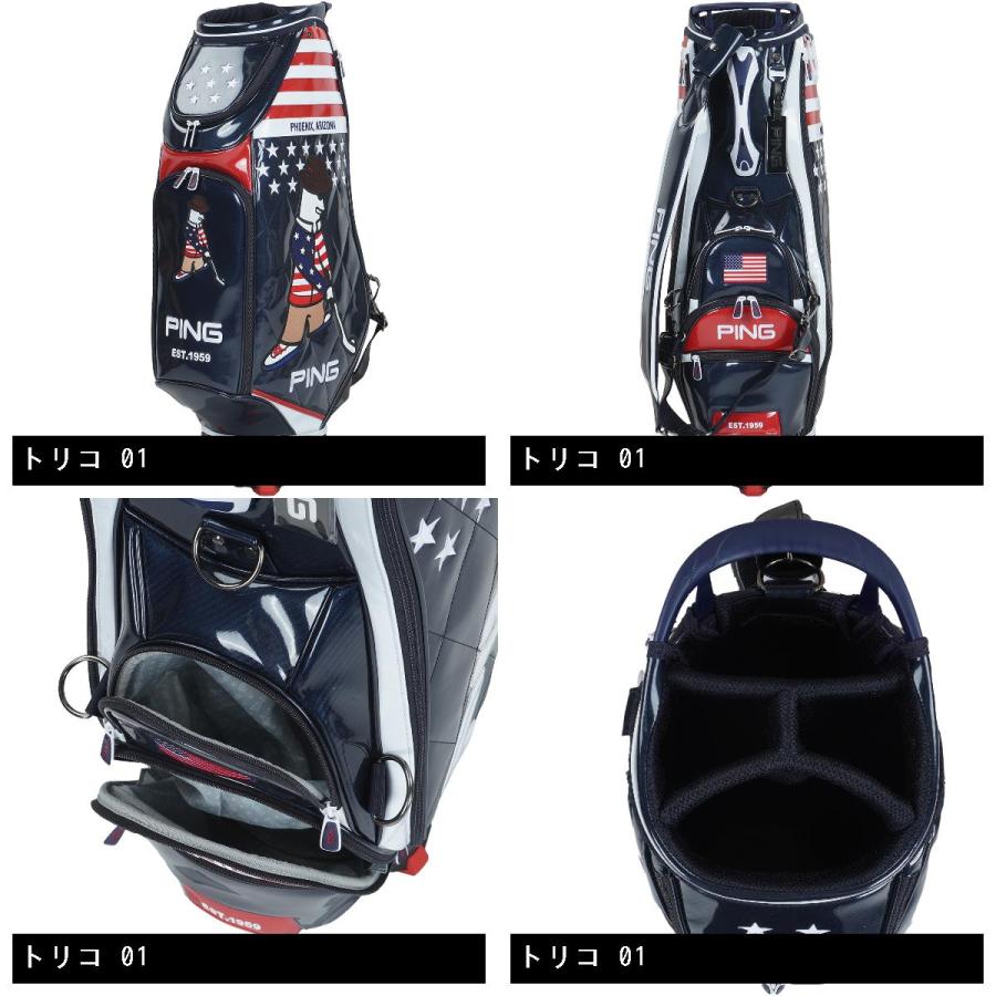 PING（ピン） PING MR.PING 限定モデルキャディバッグ : GDOゴルフ