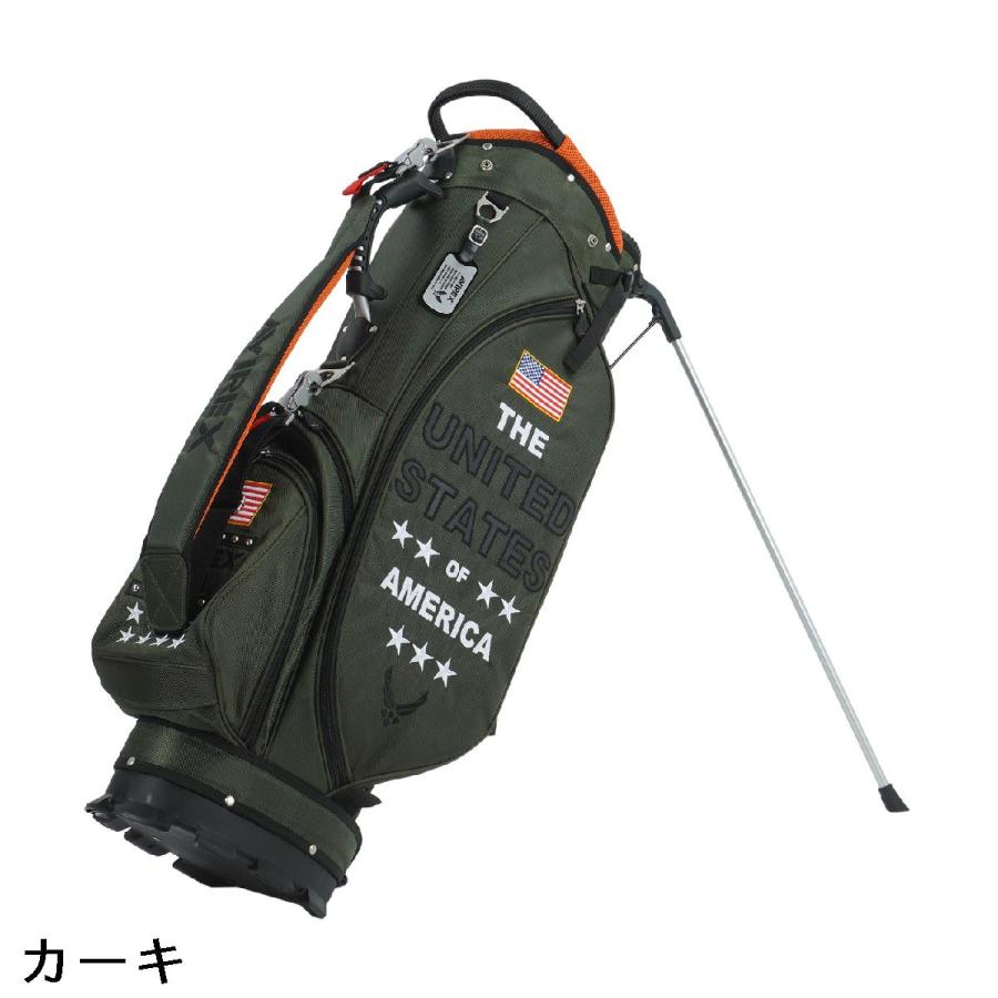 アヴィレックス ゴルフ AVIREX GOLF スタンドクラブケース付きキャディ